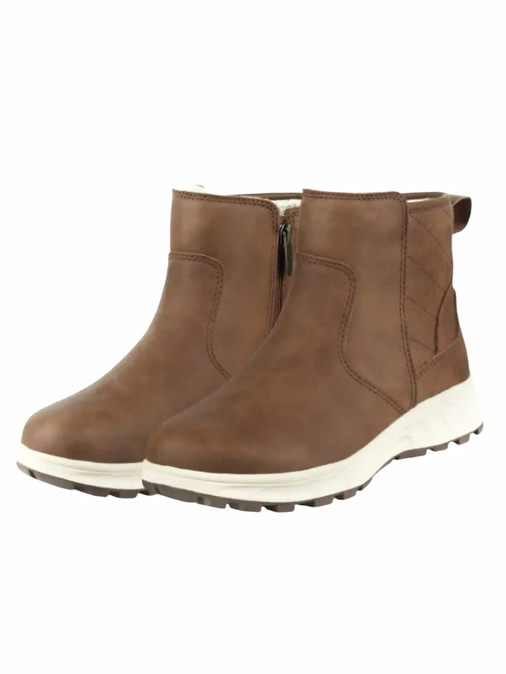 NEW Khombu Women’s Faux Fur, Water Repellant All-Weather Dusk Boots, Size 10M